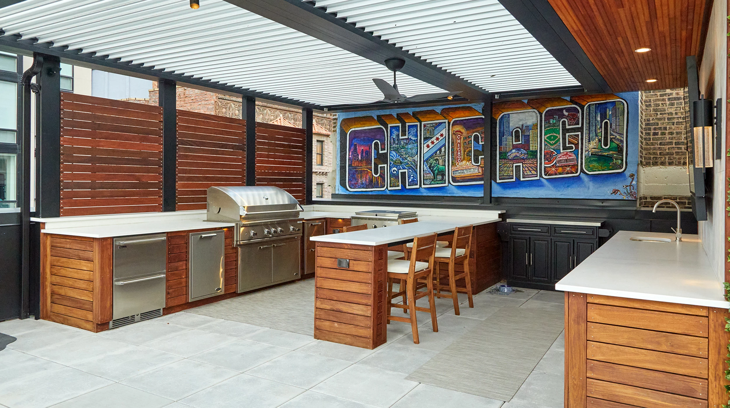 Outdoor Kitchen Island - Gallery image 1