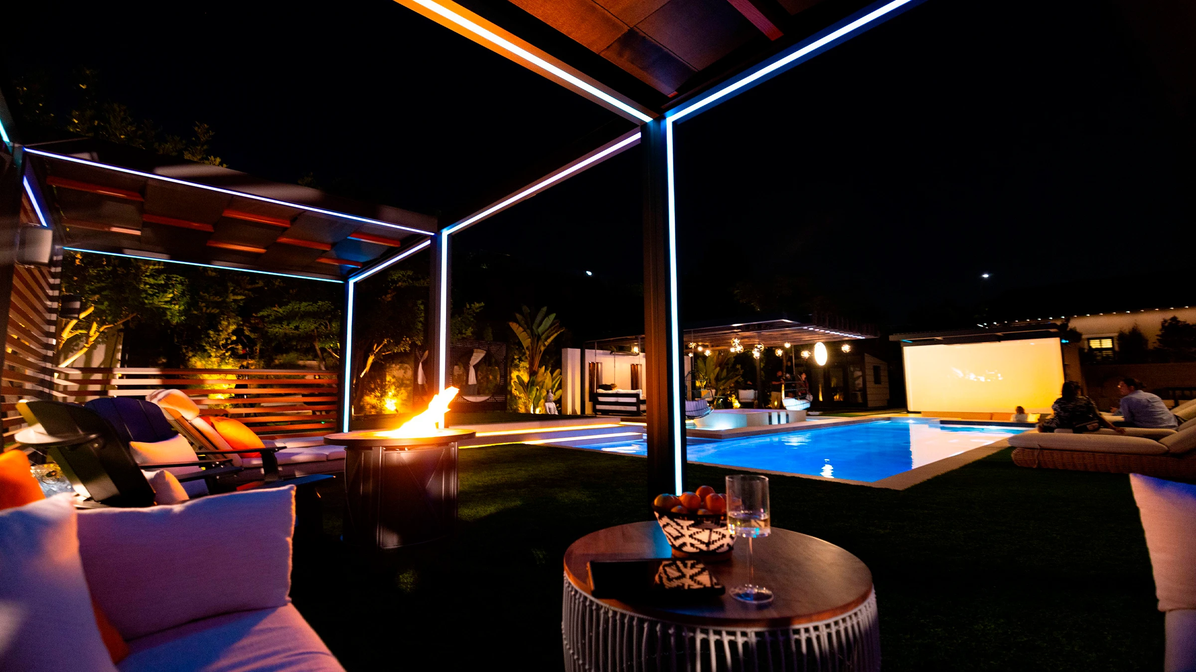 Pergola Interior LED Lights - Gallery image 6