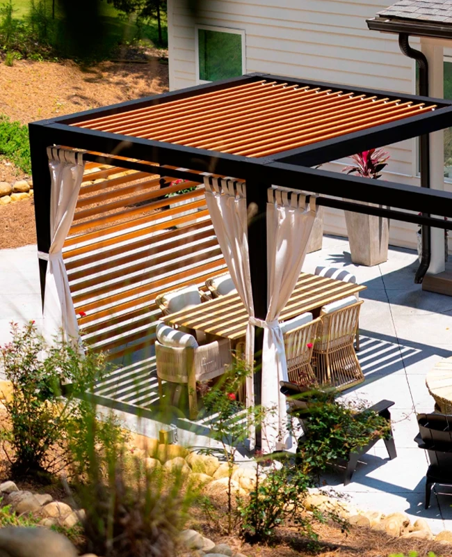 Pergola Privacy Panels