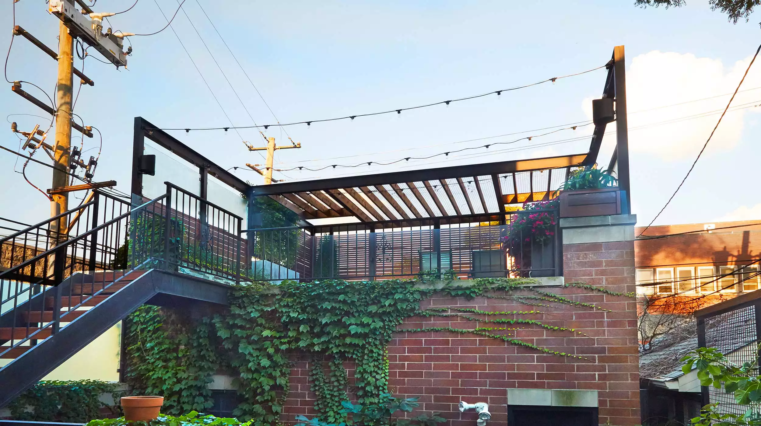 Iron & Ipe Garage Roof Deck - Gallery image 1