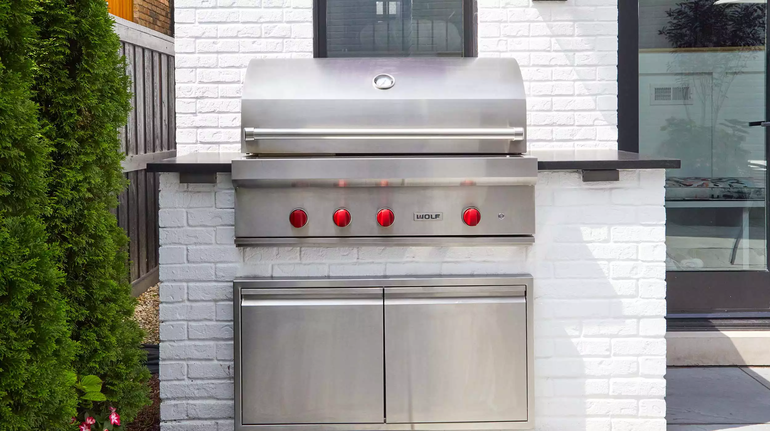 White Brick Garage Deck - Gallery image 2