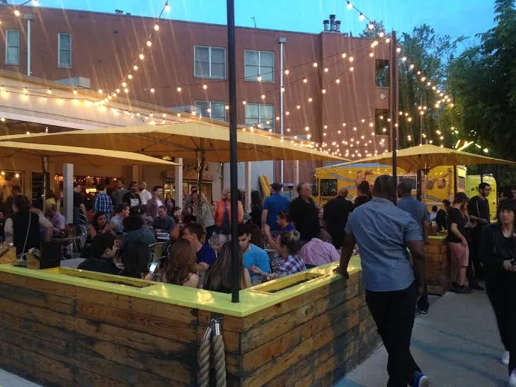 Big Star outdoor patio in Wicker Park