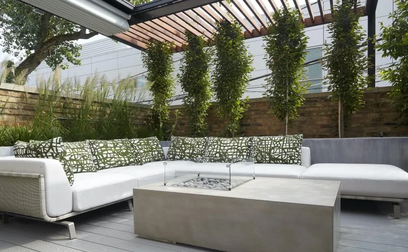 Concrete fire pit design 1