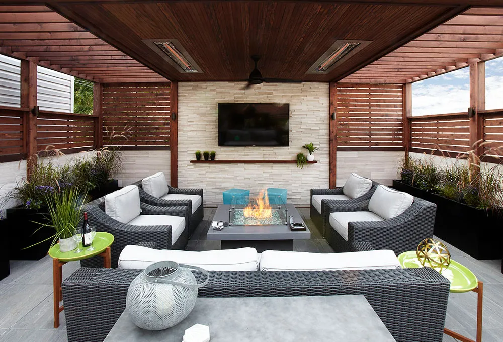 Bucktown Garage Roof Deck