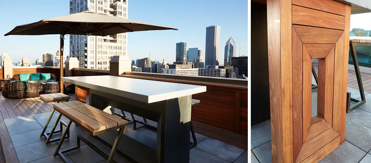 River North Private Penthouse Roof Deck